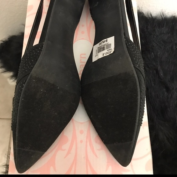 Black Adele Heels Size 9.5 - Picture 2 of 3